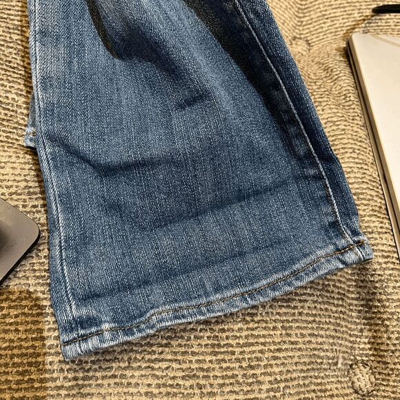 Y2K Polo Ralph Lauren Stretch Jeans Size 8 Cropped Denim Mid-Rise - Picture 8 of 8